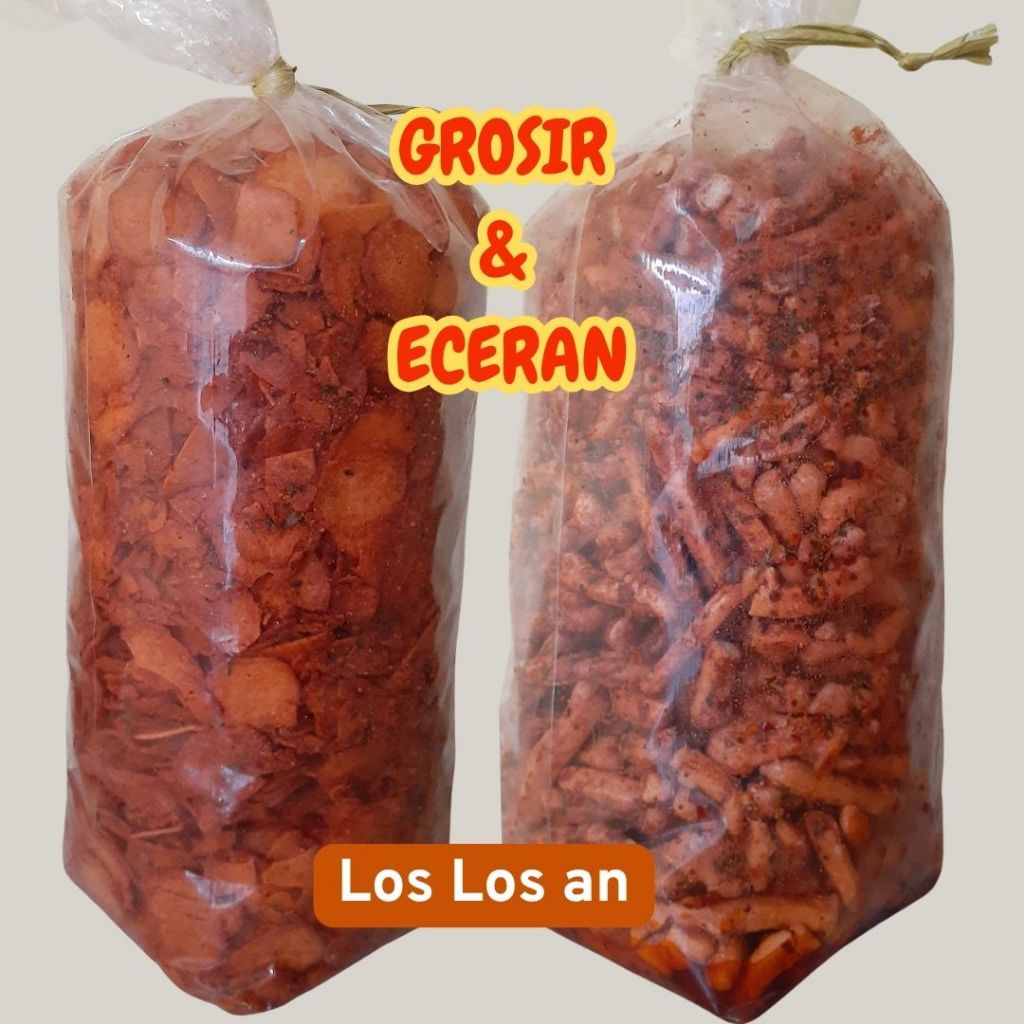 

Snack Krinyis Basreng Cikruh Stik Pedas Daun Jeruk Kemasan 500 gr