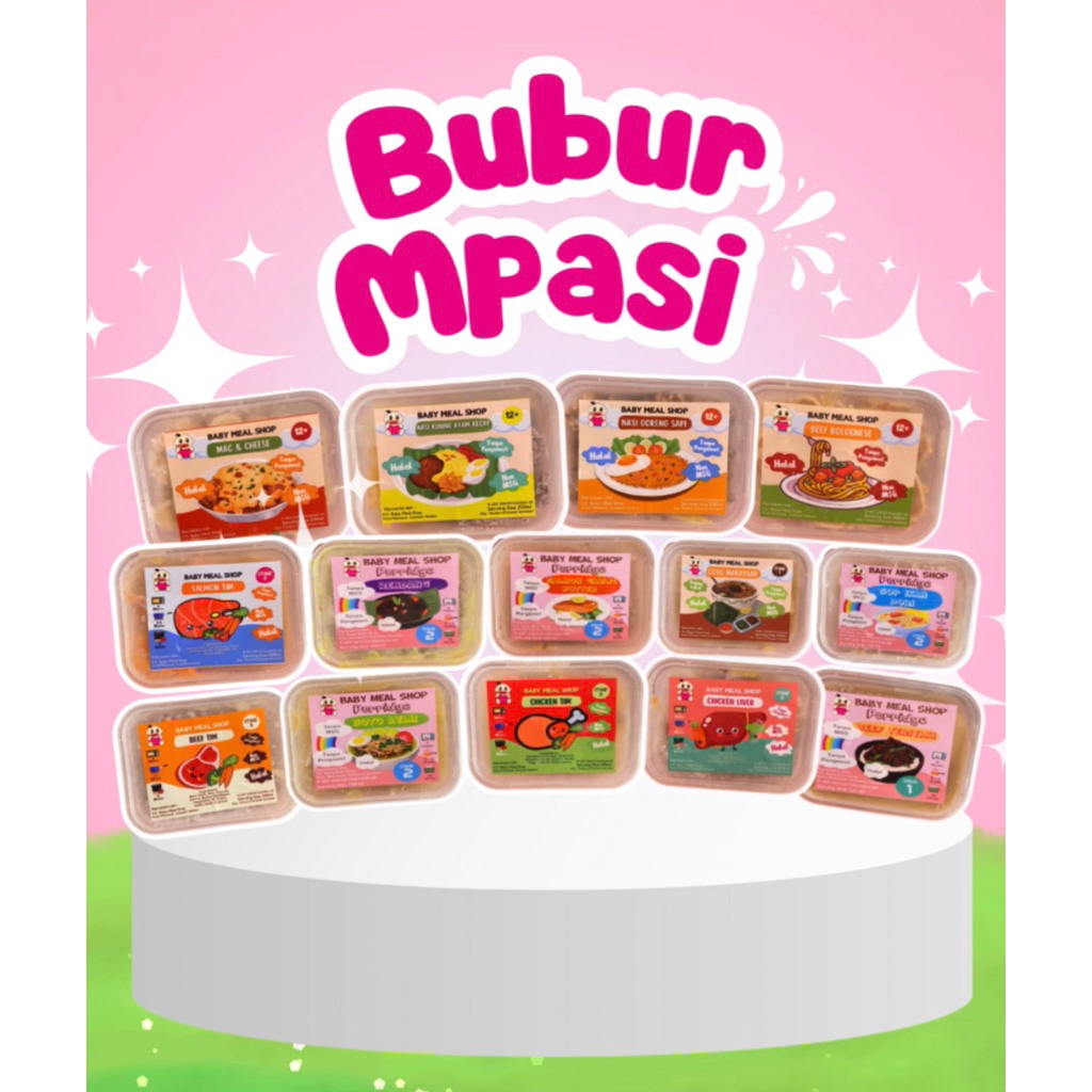Baby Meal Shop Bubur MPASI 6 -12+ Bulan