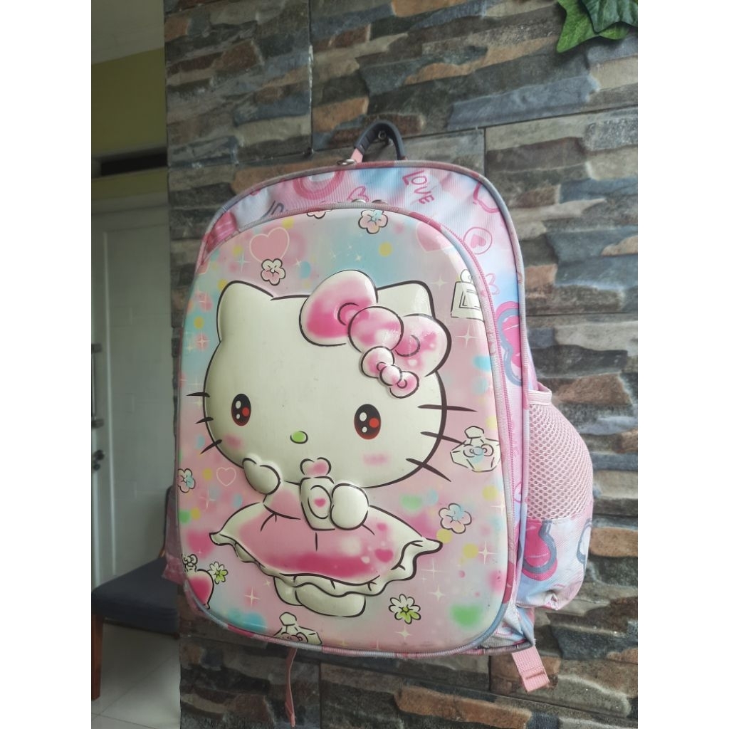 HELLO KITTY Ransel Anak - TAS PRELOVED BRANDED ORIGINAL