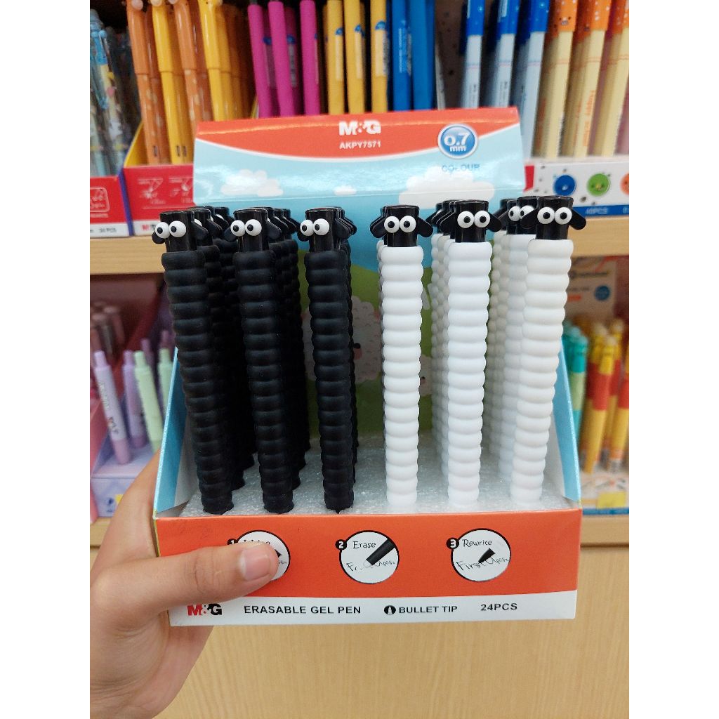 

M&G ERASER GEL PEN DOMBA 0.7 BLUE