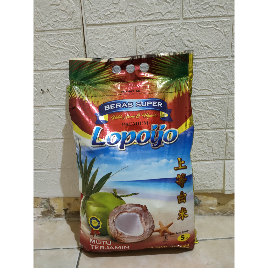 

Beras Premium Lopoijo 5kg | Beras Premium | Beras Pulen