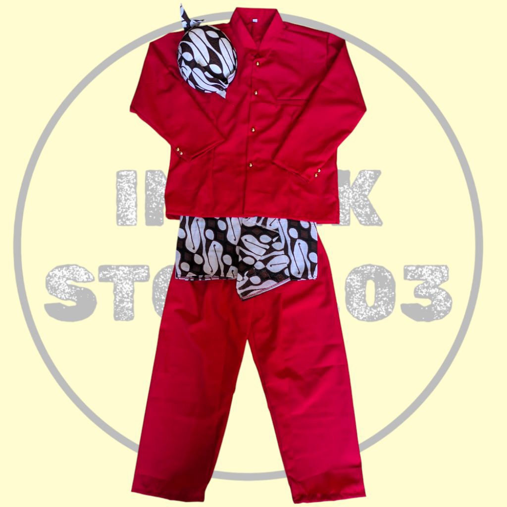 BAJU ADAT BASOFI ANAKBAJU BASOFI ANAKBAJU ADAT JAWA BASOFI MERAHBAJU ANAK BASOFI MERAHBASOFIBASOFI M