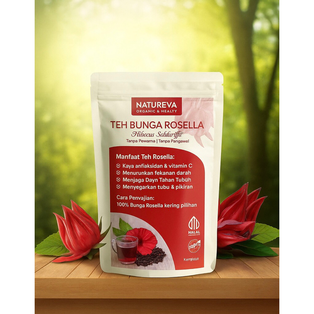 

Teh Bunga Rosella By Natureva Indonesia