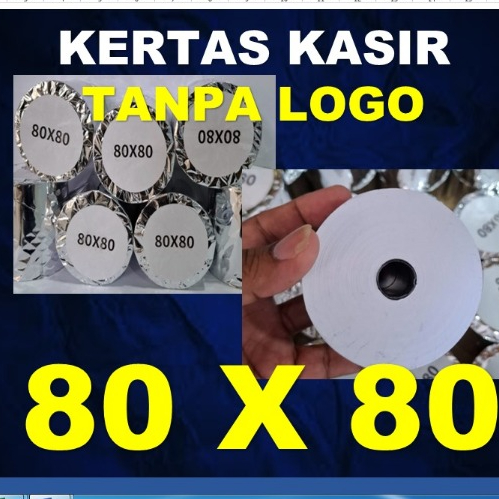 

Paket 1 ROLL, KERTAS KASIR 80 X 80