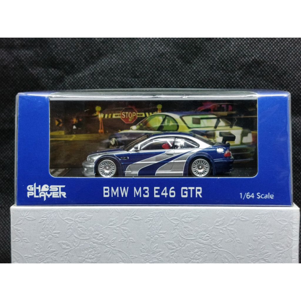 Ghost Player 1:64 BMW M3 E46 GTR Need For Speed Most Wanted (SEGEL)