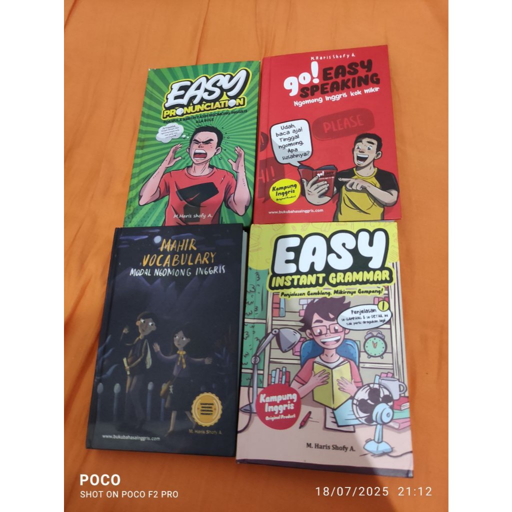 PAKET HEMAT 4 English Hack (Kampung Inggris)