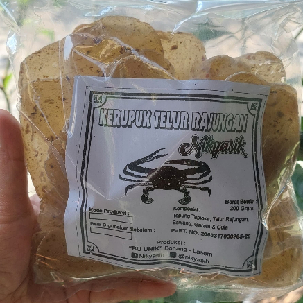 

ANEKA KERUPUK, IKAN ASIN JAMBAL ROTI CUMI RAJUNGAN DLL 250 GRAM