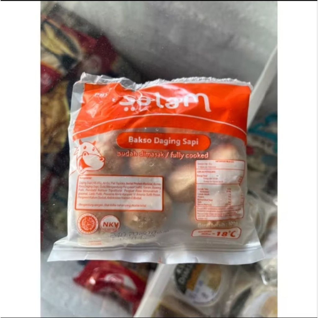 

bakso salam sapi isi 10