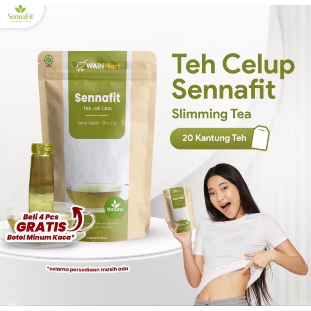 

Langsing Alami!!!Teh Celup Daun Jati Cina isi 20 Tea Bag