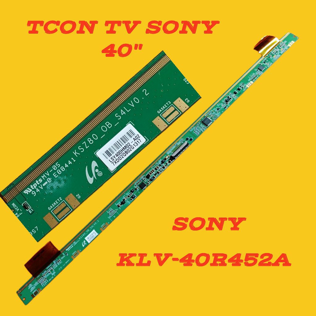 tcon tv sony klv 40r452a - t con tv sony klv 40r452a - timing control tv sony klv-40r452a