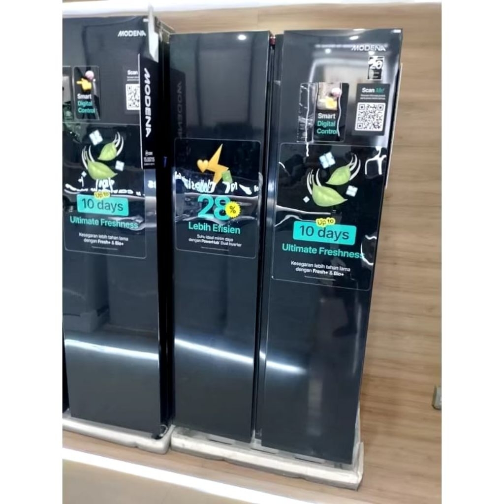 KULKAS MODENA RF 4670 SABK SIDE BY SIDE