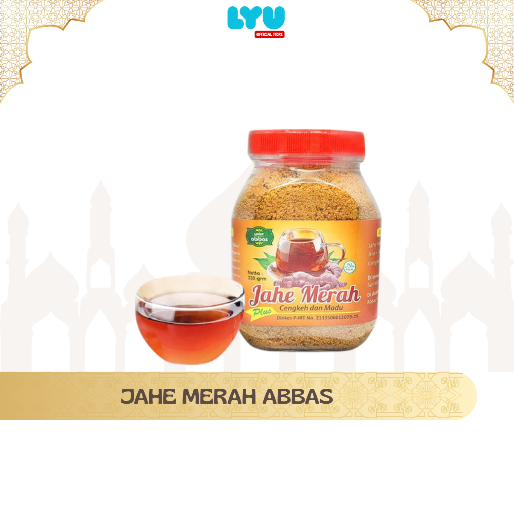 

JAHE MERAH INSTAN ABBAS SUPER KOMPLIT | plus gula aren murni | bantu hangatkan tubuh & redakan masuk angin | jaga daya tahan tubuh | solusi alami pegal linu & batuk | praktis diseduh kapan saja | kemasan 330 gram