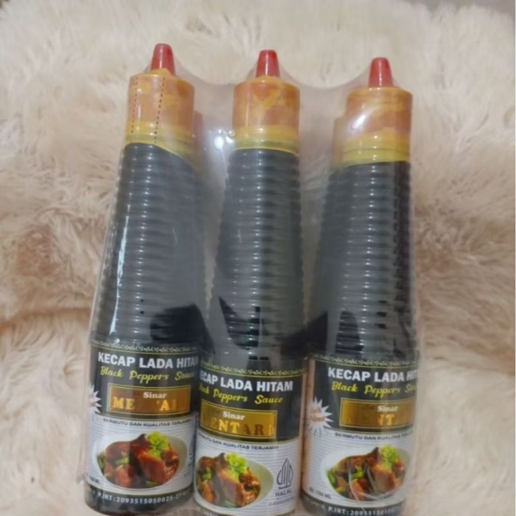 

KECAP Lada Hitam 6 Botol isi 150ml