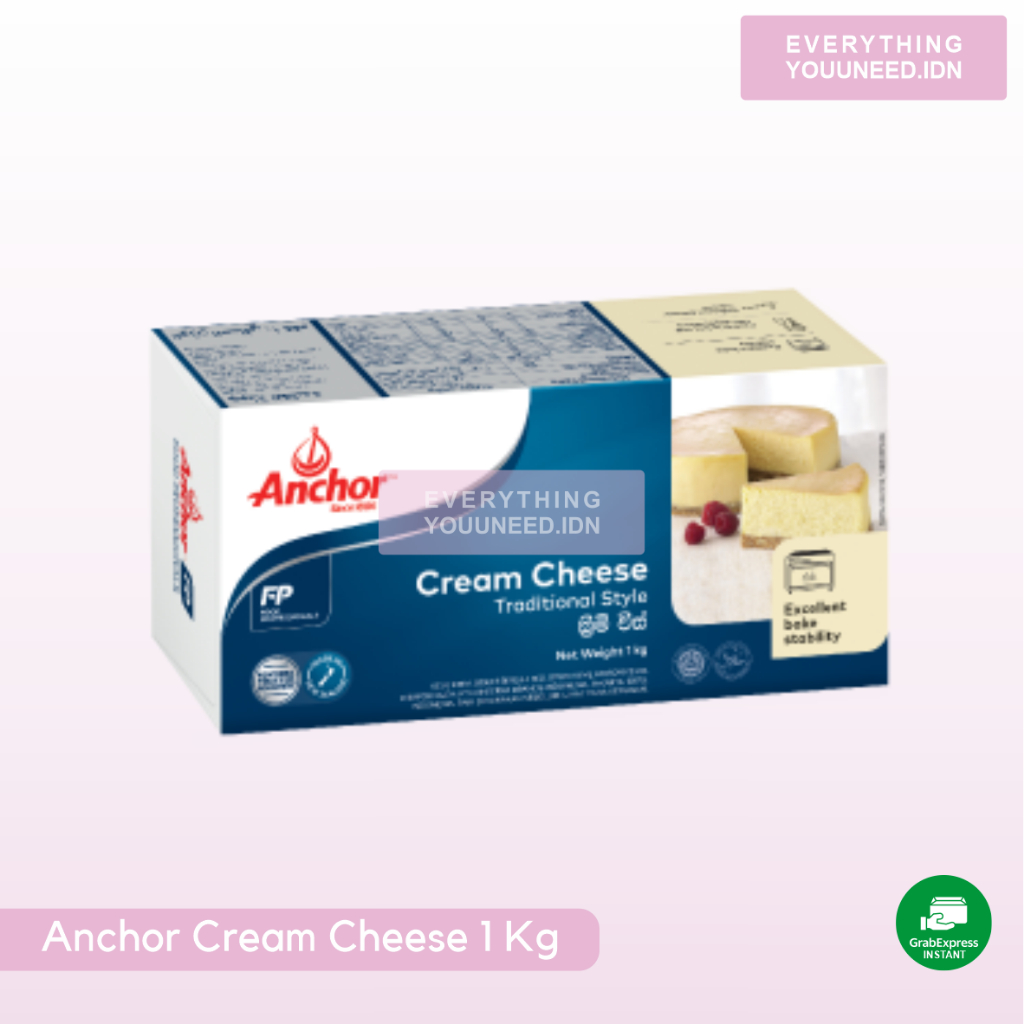 

[ INSTAN ] Anchor Cream Cheese 1 Kg