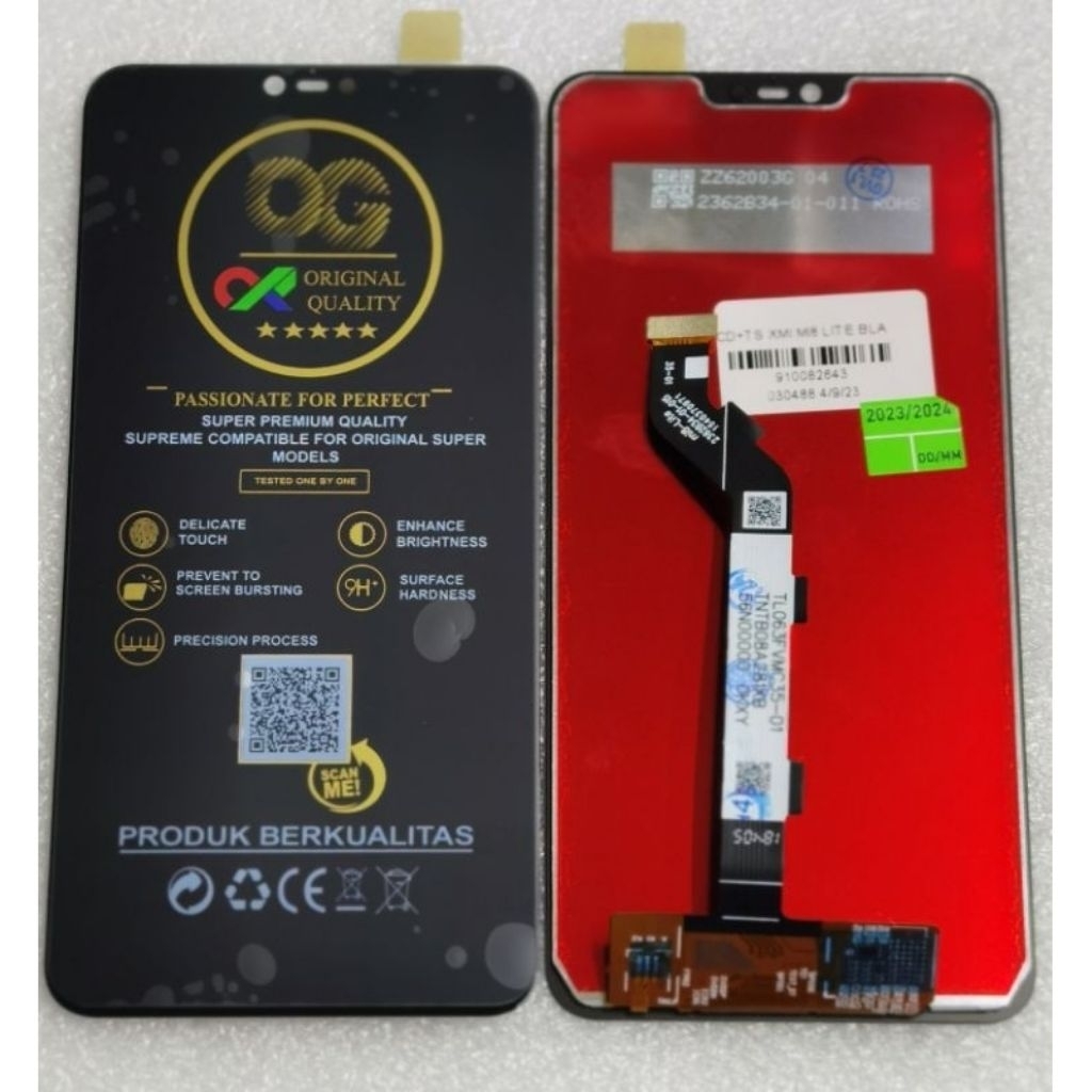LCD TOUCHSCREEN XIAOMI MI 8 LITE - XIAOMI MI 8LITE COMPLETE FULLSET