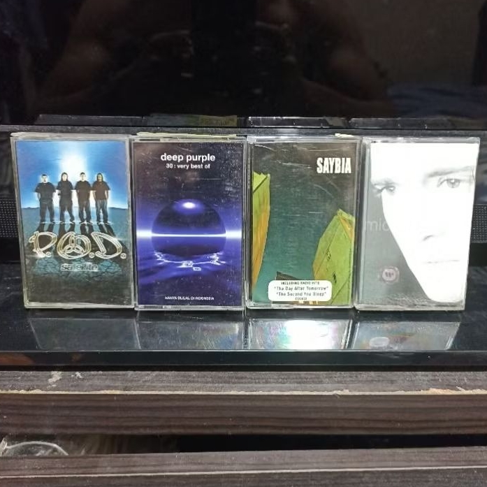 kaset tape pita original Pod, Deep purple, Saybia, Michael buble