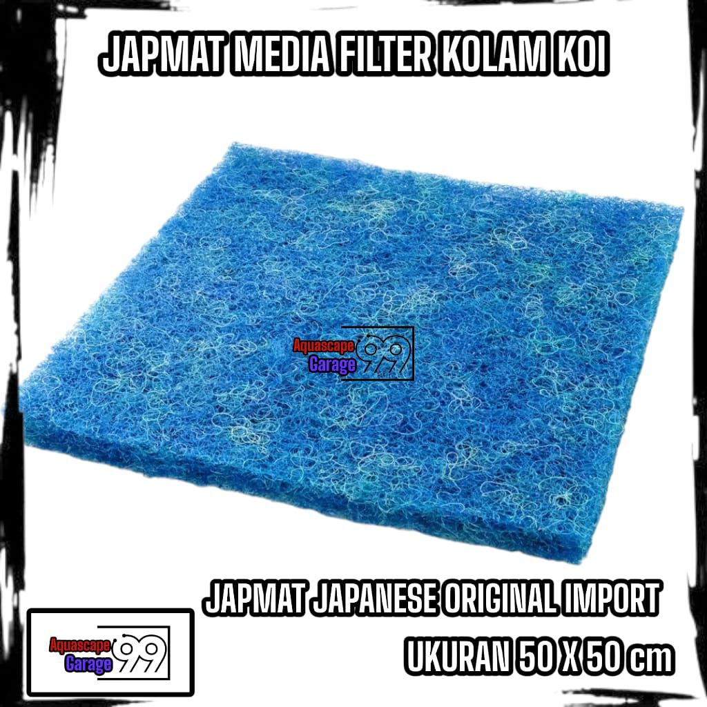 Media filter japmat 50x50 original / media filter japanase japmat / japmat / media filter koi / medi