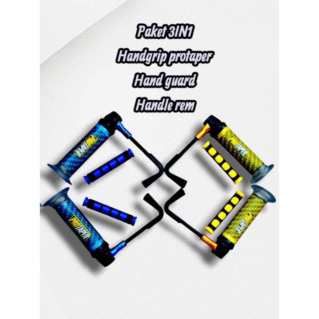 promo paket 3 IN 1 handgrip protaper hand guard handle rem motor Beat vario scoopy Genio pcx supra r
