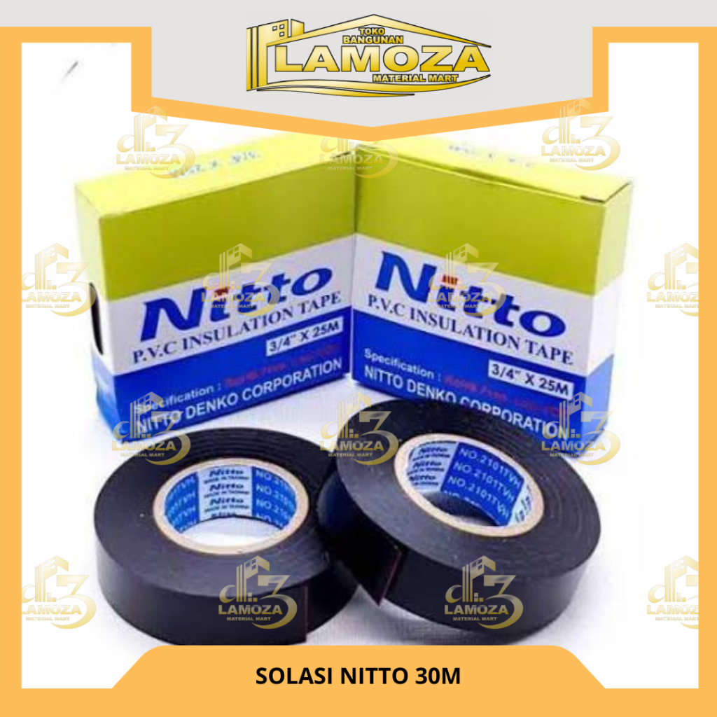 

ISOLASI NITTO - ISOLASI KABEL NITTO - ISOLASI LISTRIK - ISOLASI KABEL