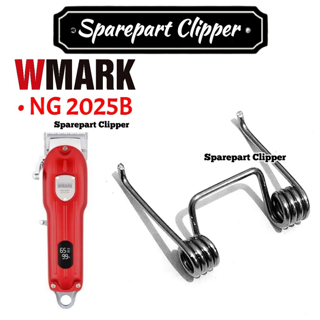 Per Mesin Cukur Wmark NG 2025B Spring Tansion Wmark Sparepart Clipper