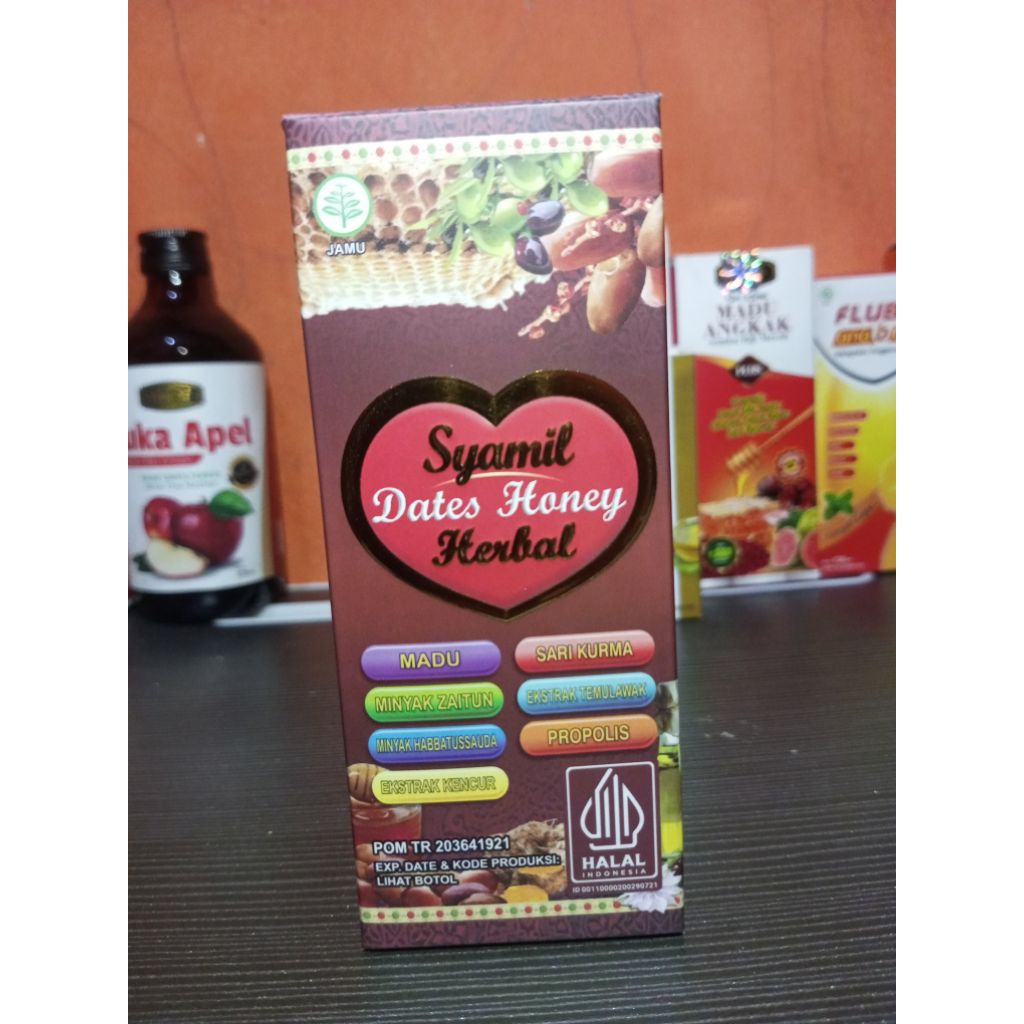 

Madu Syamil Herbal Family 200 MI | Syamil Dates Honey Herbal | Madu Syamil Family