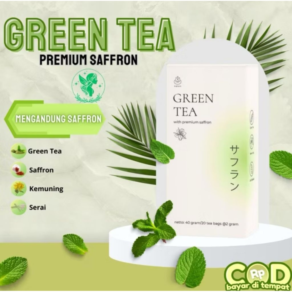 

Kalon Green Tea Safron Teh hijau penurun berat badan yg ampuh dan Alami