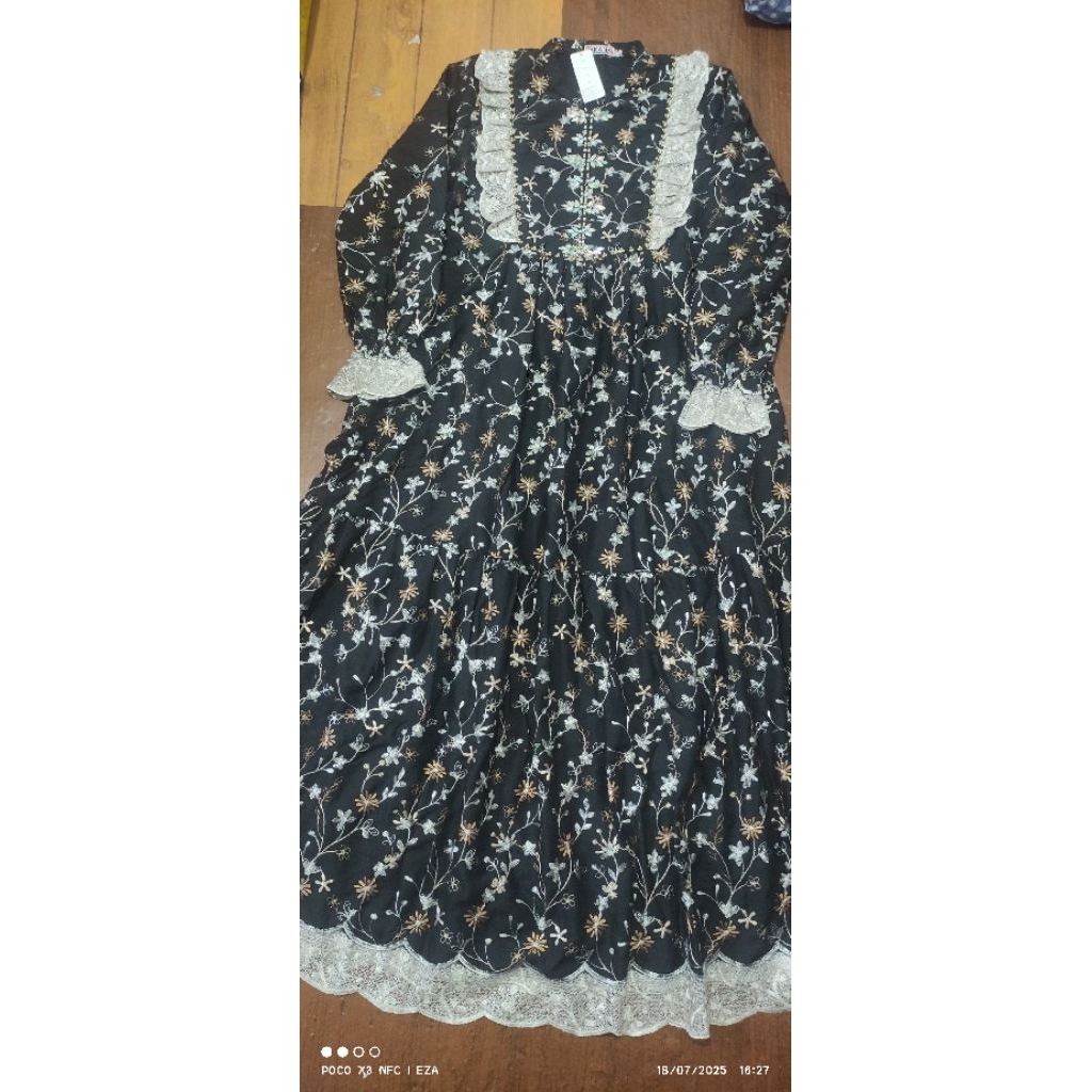 Sale Gamis Premium, Takana Katun Bordir by Balimo