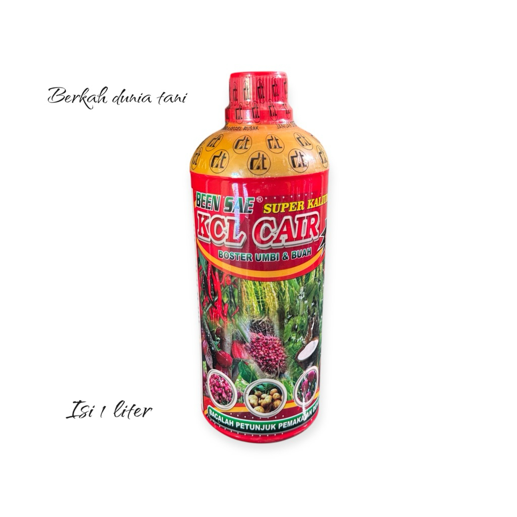 PUPUK KCL CAIR BEEN SAE BOSTER UMBI & BUAH 1LITER