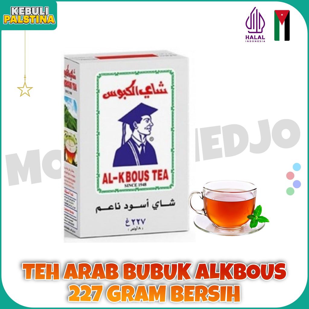 

Al Kbous teh bubuk... Teh arab 227g EXP 11/2026