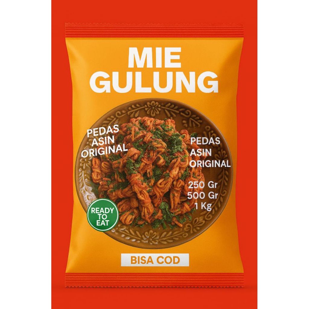 

250gr MIE GULUNG CETAR DAUN JERUK