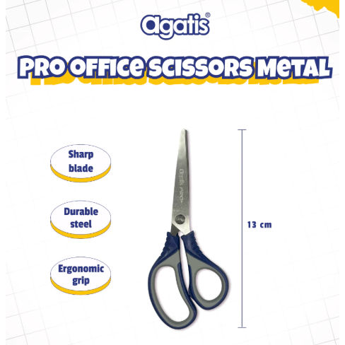 

AGATIS Gunting Serbaguna Stainless Anti Karat Nyaman di Genggam [AGATIS Pro]