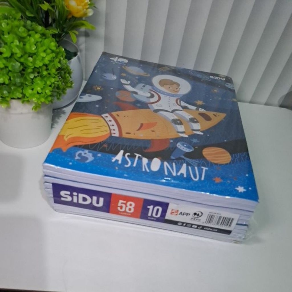 

1 pack ( 10 buku) sidu isi 58 lembar