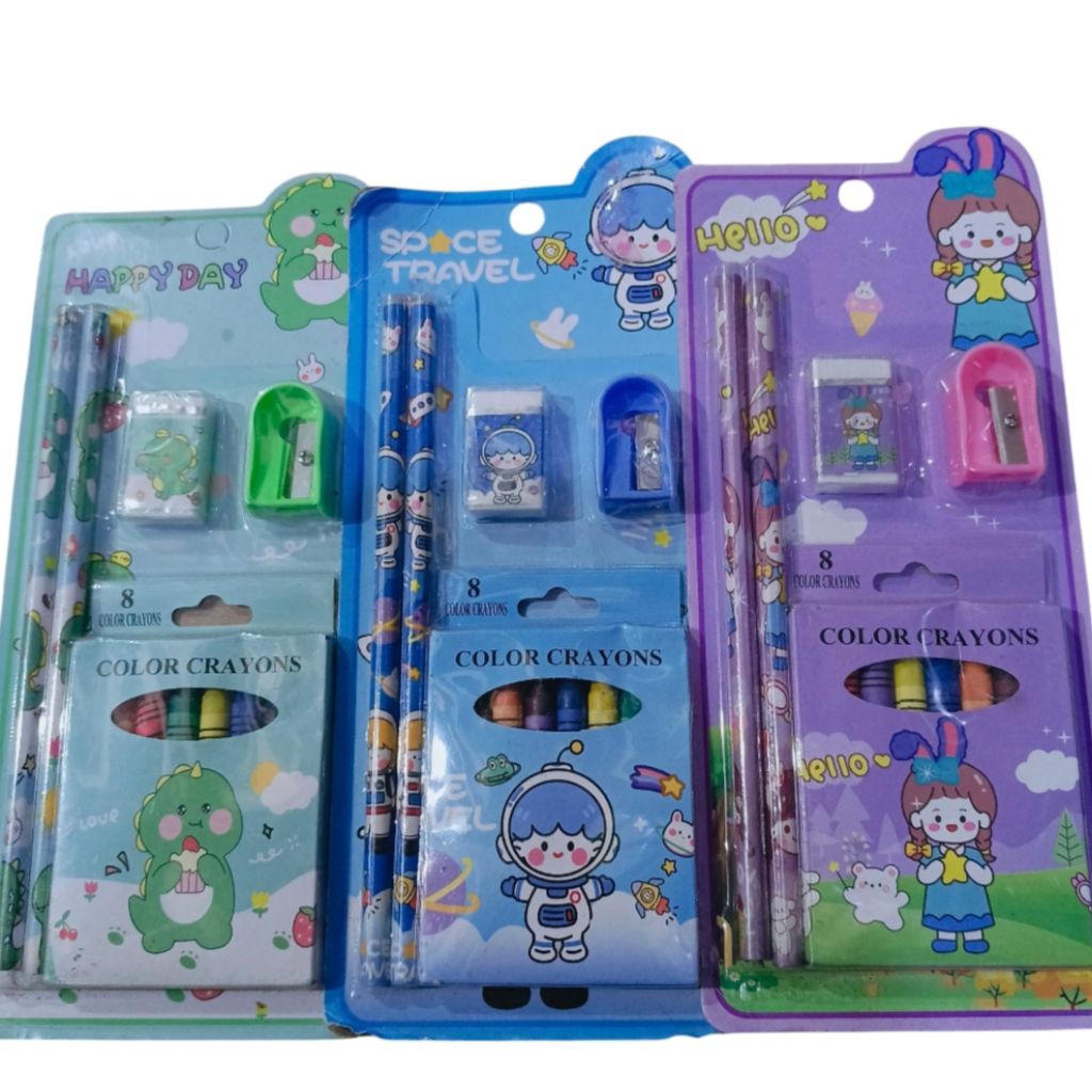 

PENSIL 1SET & KRAYON (1SET)
