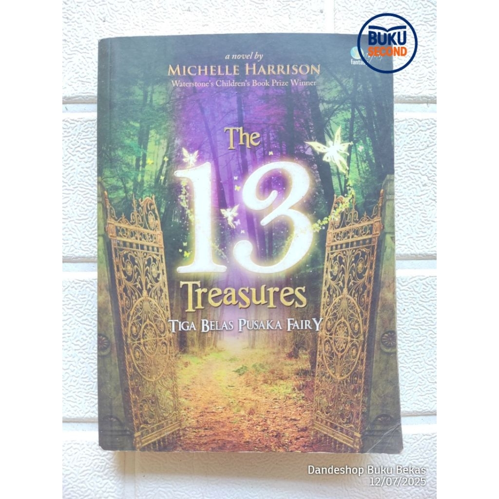 The 13 Treasures by Michelle Harrison - Novel Bekas Preloved ORIGINAL