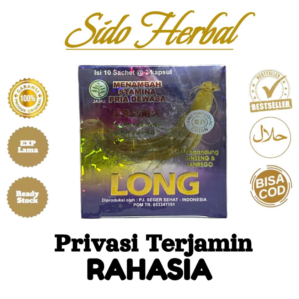lolong kapsul suplemen multivitamin pria dewasa
