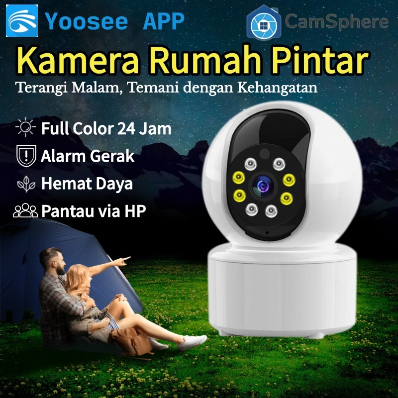 Yooee Amera Cctv Wirele Night Viion Warna Jernih Pantau Lewat Hp Android Detei Gera Otomati Amera