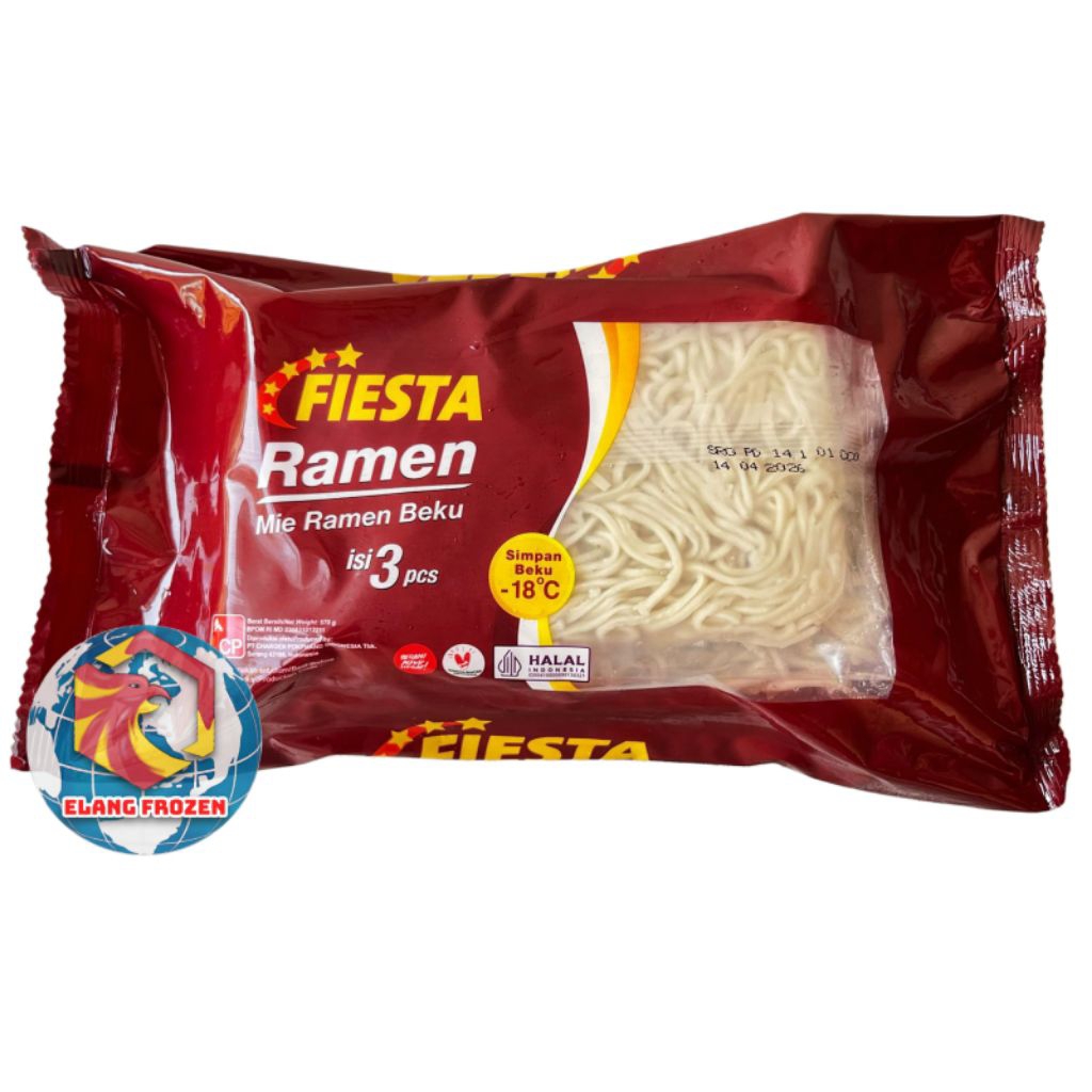 

Fiesta Ramen Mie Ramen Beku isi 3 570gr