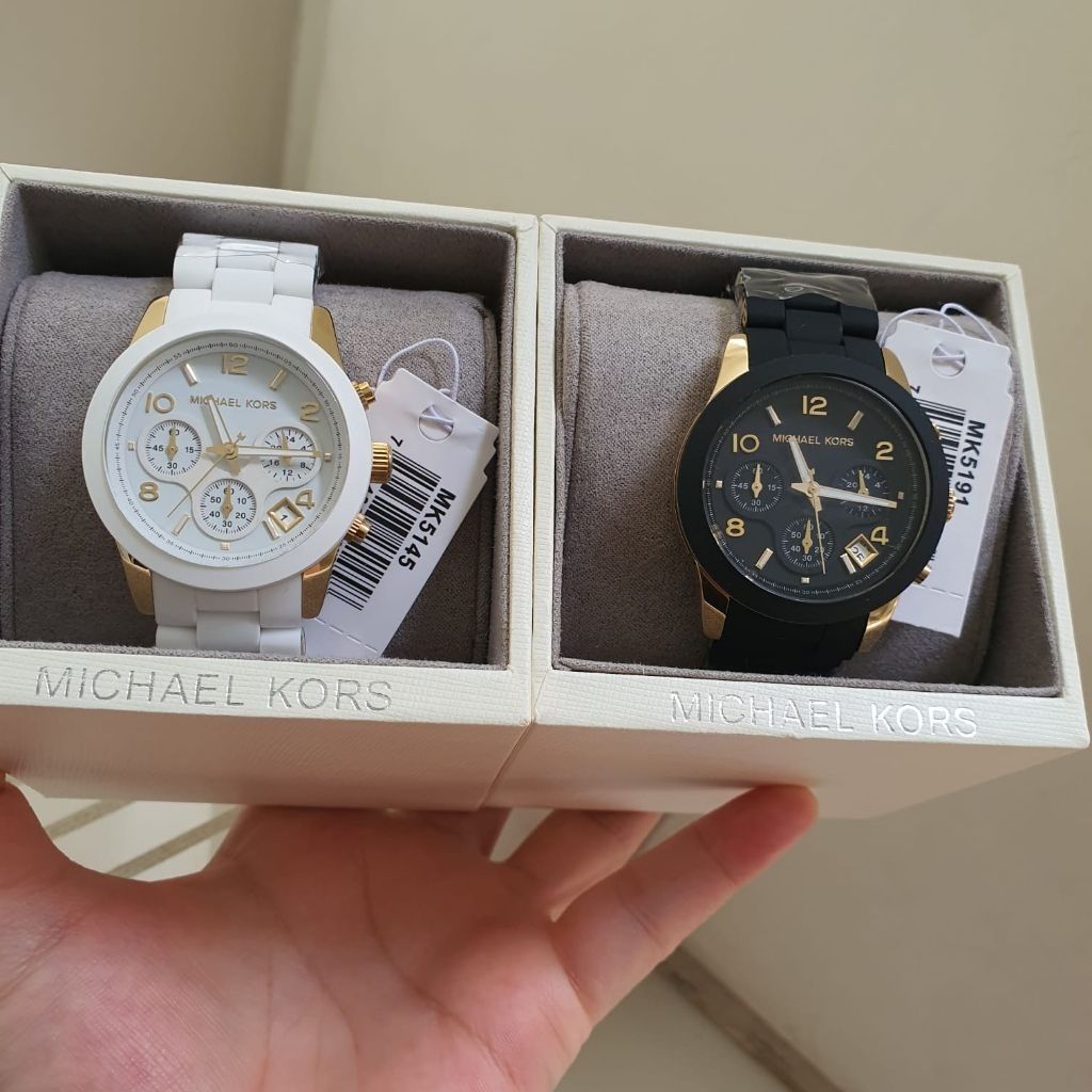 JAM TANGAN WANITA RUBBER TYPE MK5145 MK5191