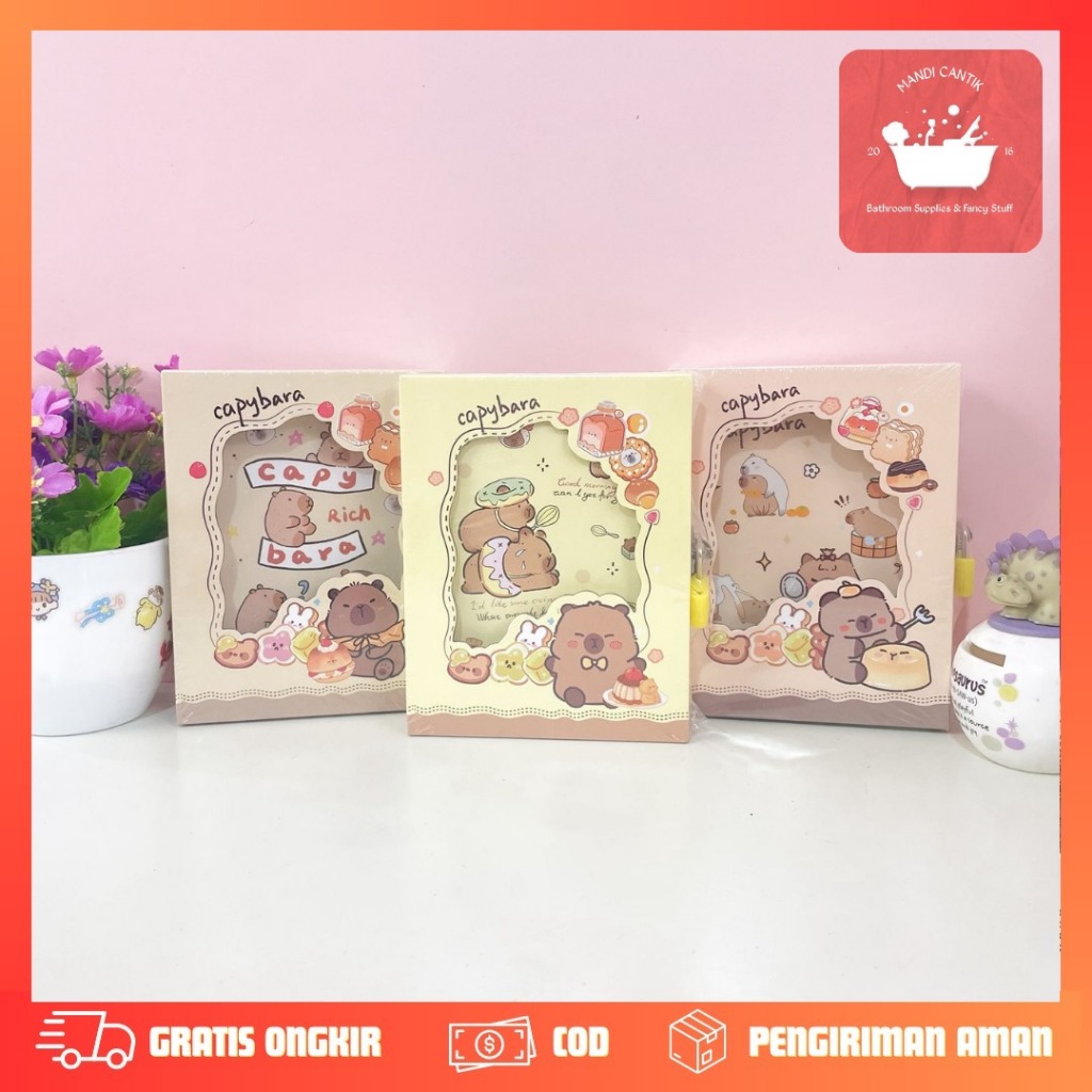 

BUKU DIARY GEMBOK CAPYBARA BK-1983 NOTEBOOK BINDER GEMBOK KUNCI KAPIBARA CAPPYBARA LUCU IMUT