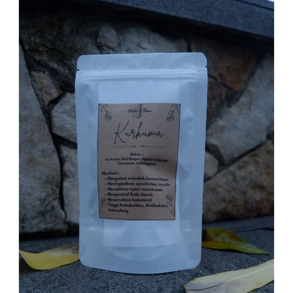 

Kurkuma Teh Herbal Rempah isi 15(Kunyit/Kurkuma, jahe merah,kayu manis,lengkap,sereh)100% bahan alami berkualitas tanpa campuran