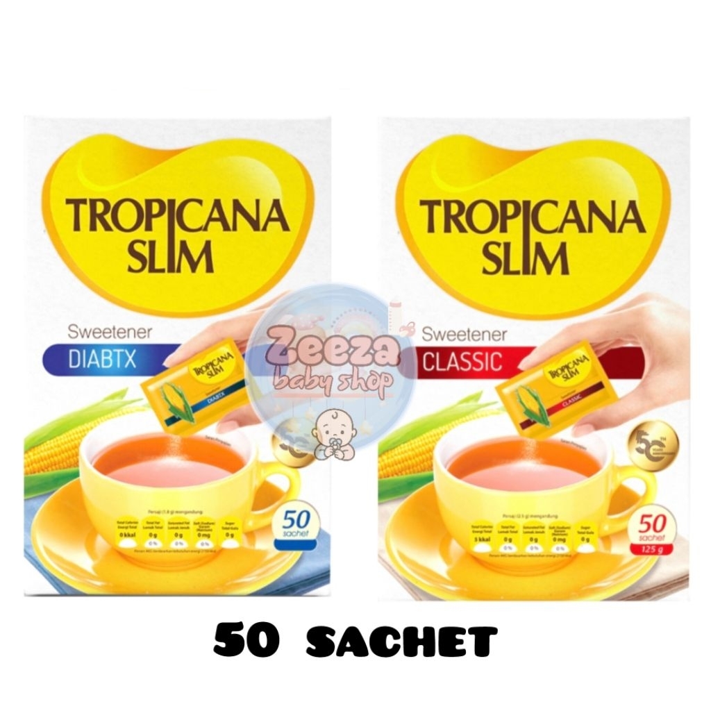 

Tropicana slim diabtx / classic pemanis 50 sachet