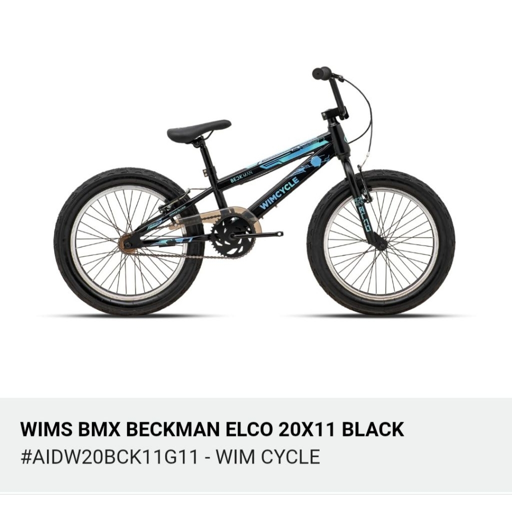 BMX BECKHAM Elco 20" wimcycle 20"