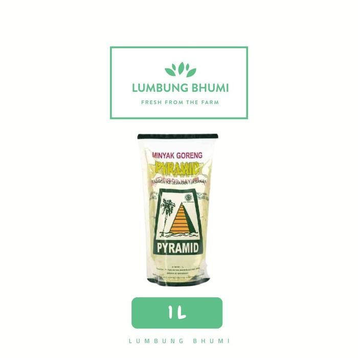 

New PYRAMID Minyak Goreng Kelapa 1 L 1 Pcs - Lumbung Bhumi