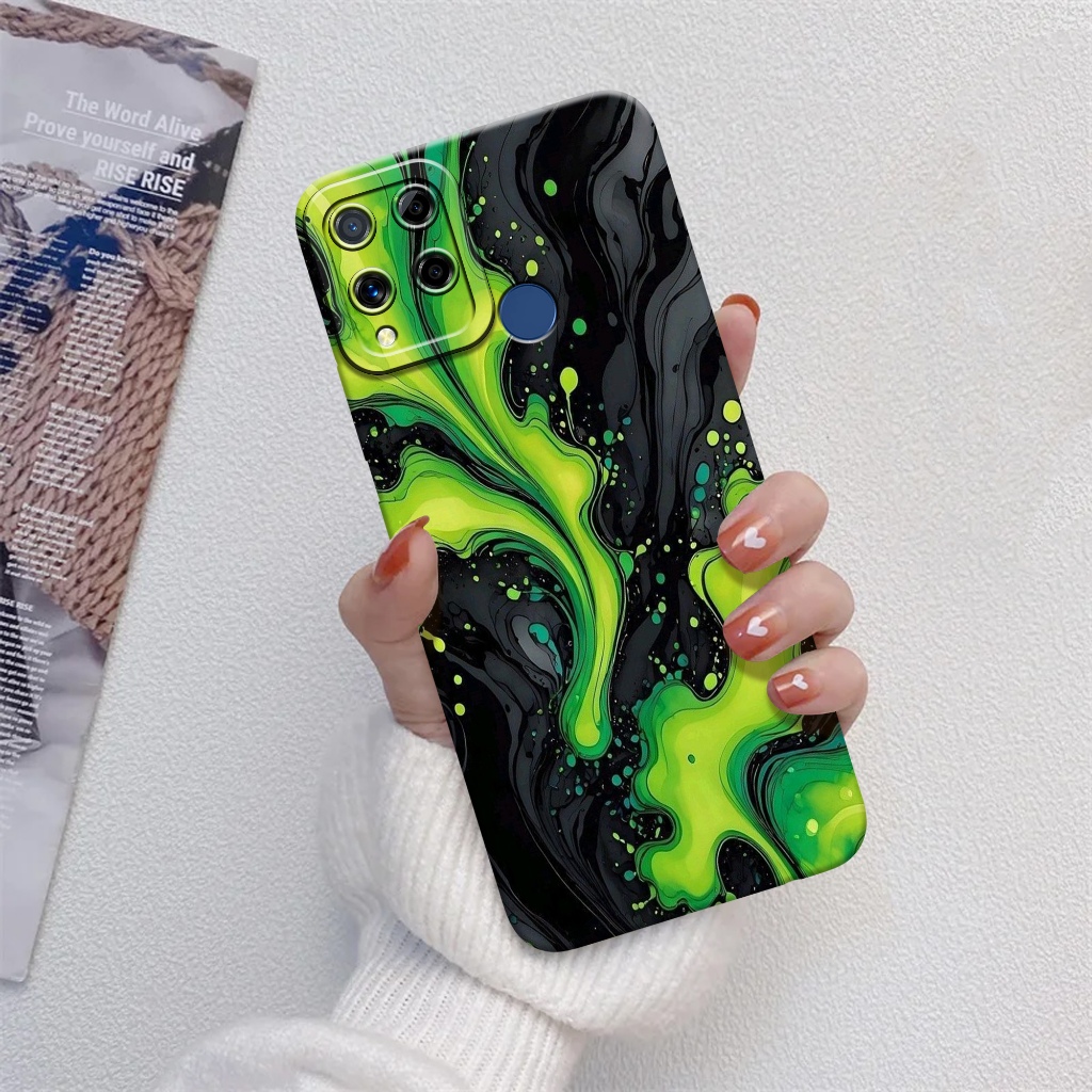 Case Hp Realme C15 - Bermotif Abstrak - IMPLORA CASE - Casing Realme C15 Softcase Hp Realme C15 Casi