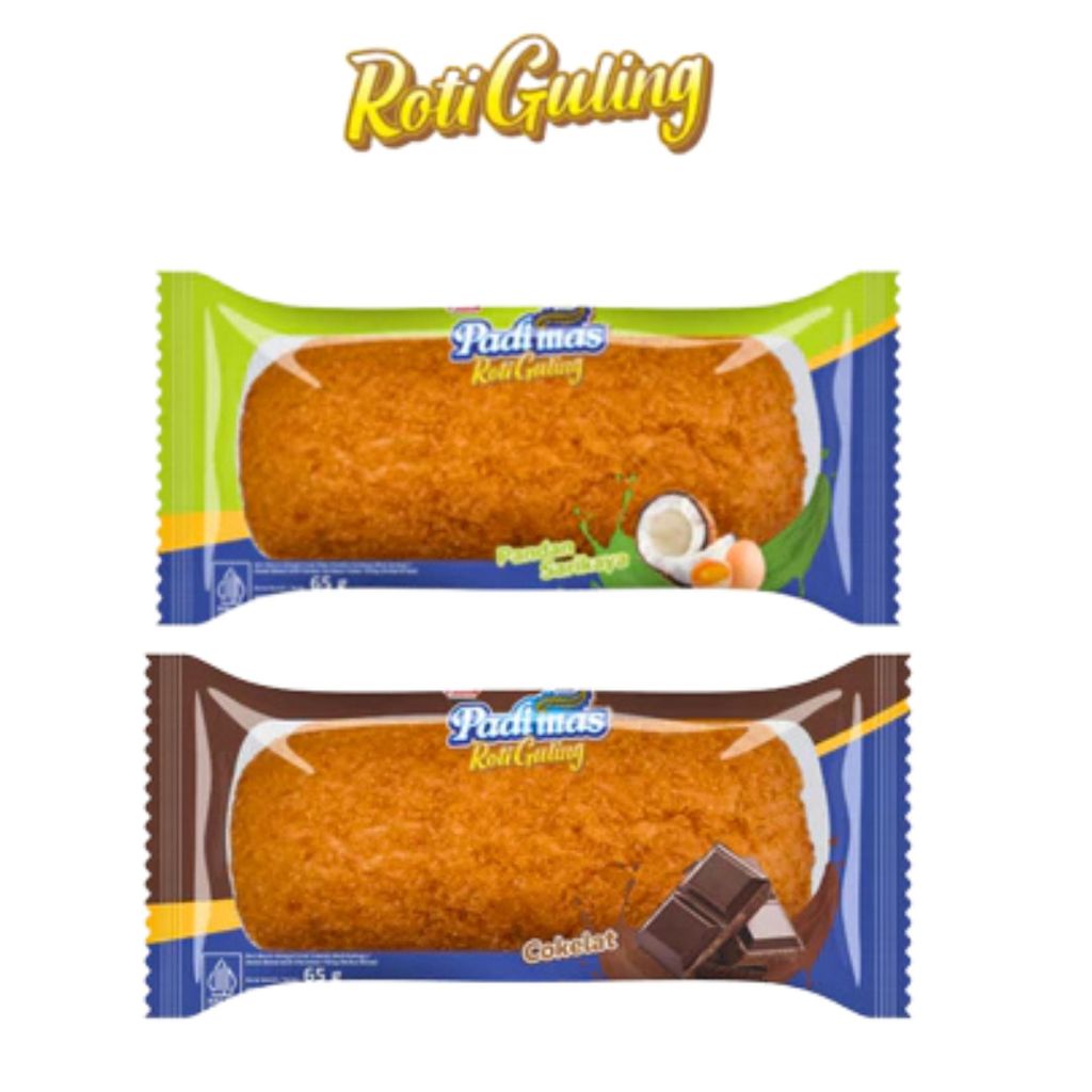 

Stanli Padimas Roti Guling 65gr Bread Gulung Manis Dengan Isian Cokelat Pandan Sarikaya