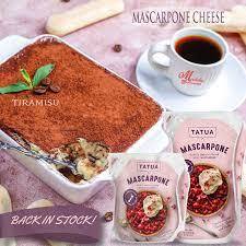 Tatua Mascarpone Cheese Keju Mascarpone 1kg