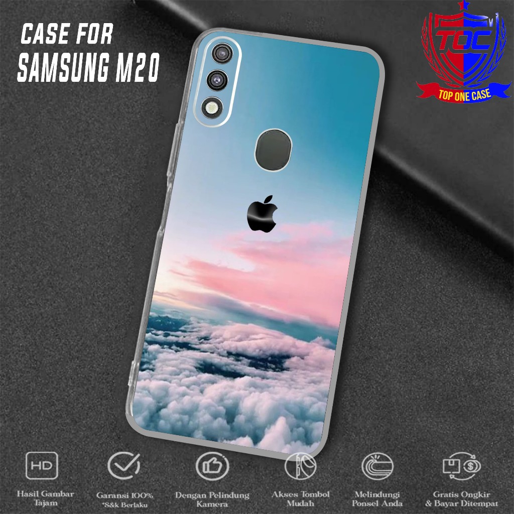 Case SAMSUNG M20 - Casing SAMSUNG M20 Terbaru Top One Case [ MOTIF MARBLE ] Casing Hp SAMSUNG M20 - 