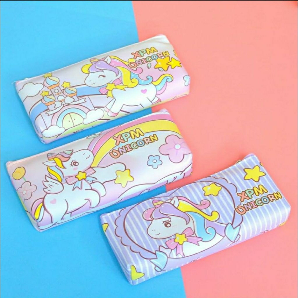 

Tempat Pensil Sleting Unicorn cewek instant serang banten