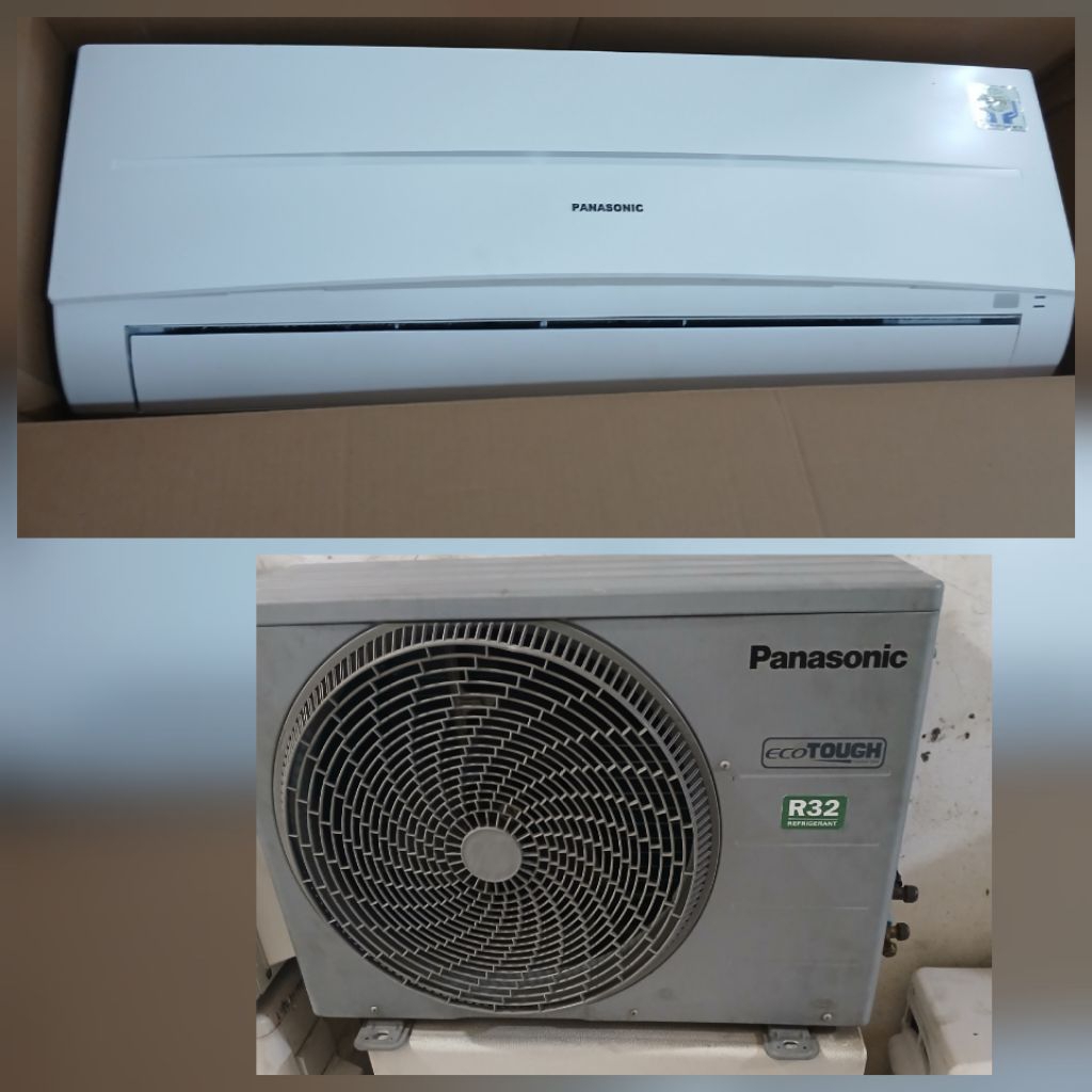 Ac Panasonic Low Watt 1/2PK-3/4PK-1PK | Dingin & Siap Pasang