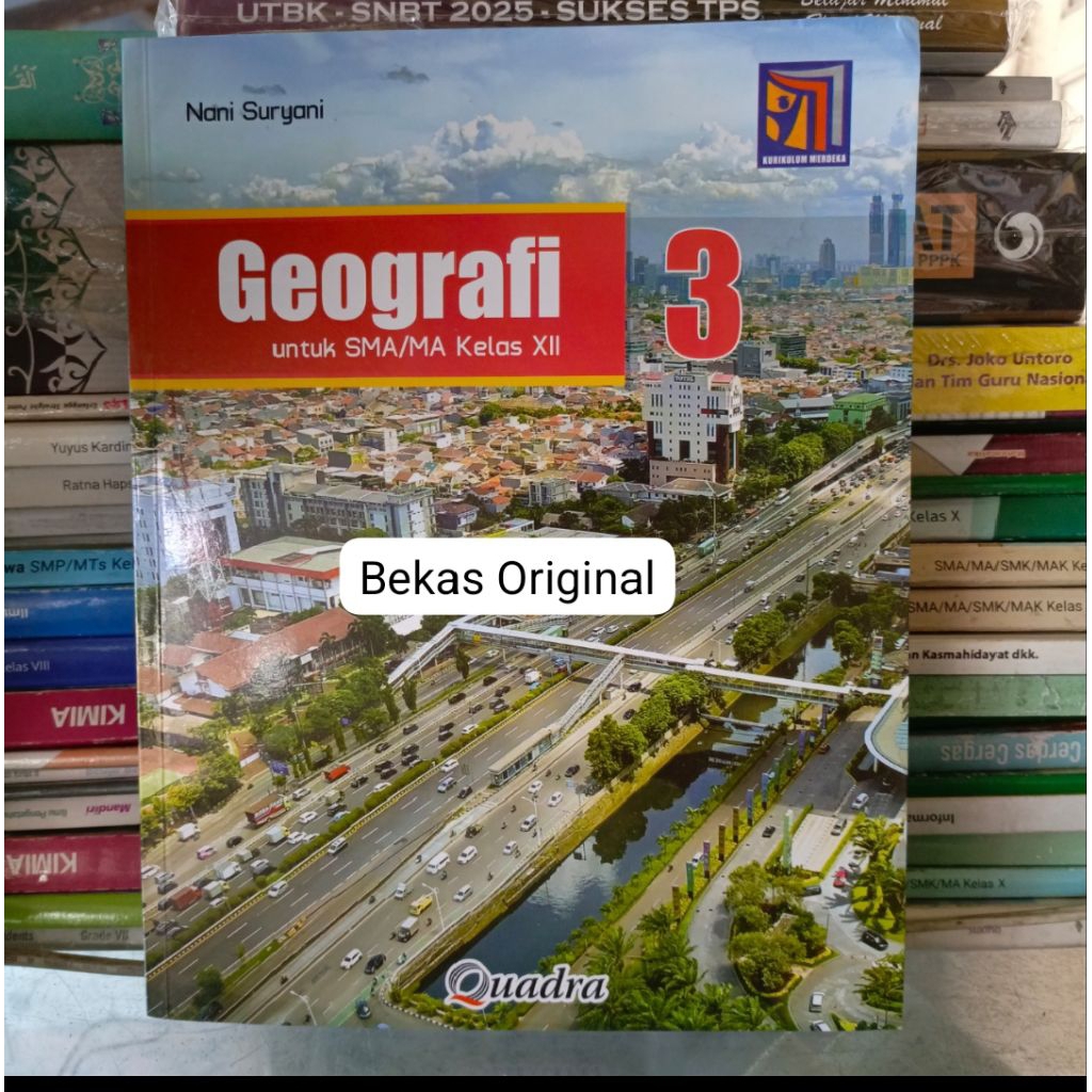 GEOGRAFI SMA Kelas 12 XII Kurikulum Merdeka Penerbit Quadra